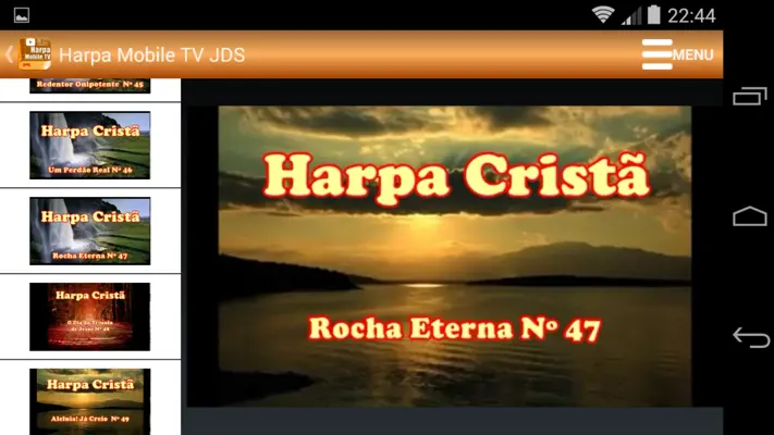 Harpa Mobile TV JDS android App screenshot 1