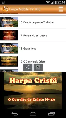 Harpa Mobile TV JDS android App screenshot 2